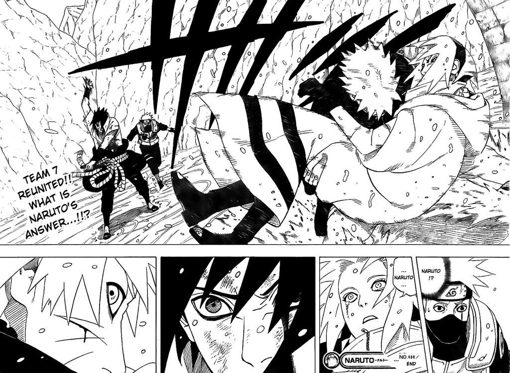 funny naruto shippuden comics. Naruto arrives and saves the