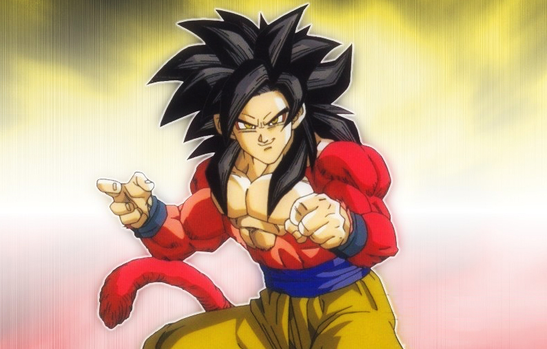 super saiyan goku kamehameha. Even the red fur Goku sports